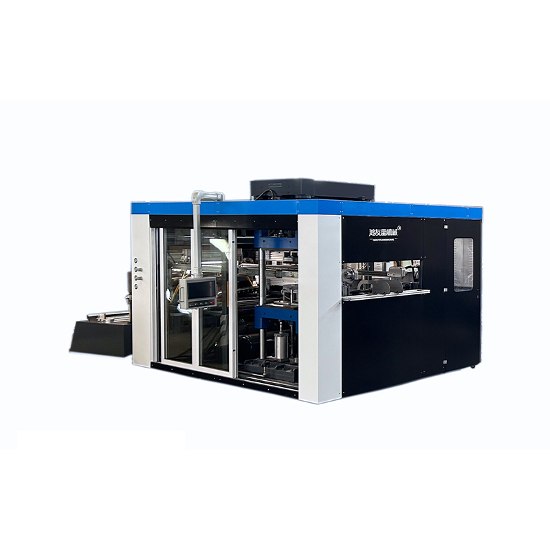HW-85A Mașină automată de termoformare a presiunii pozitive și negative automate de mare stație pozitivă și negativă